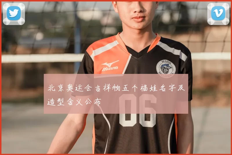 北京奥运会吉祥物五个福娃名字及造型含义公布